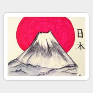 Japan - Mount Fuji Sticker